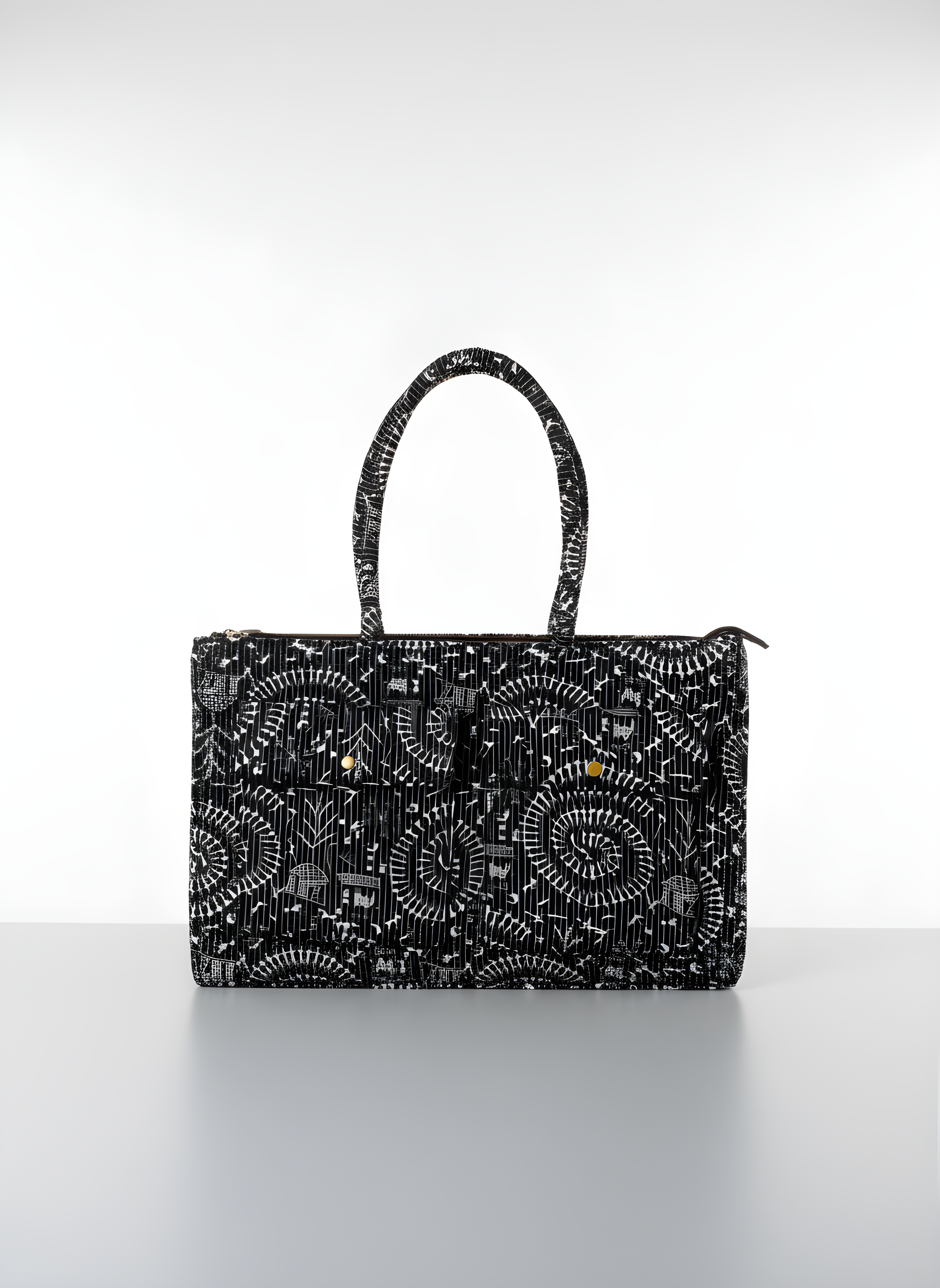 Bahnaz Handcrafted Block Print Style Tote